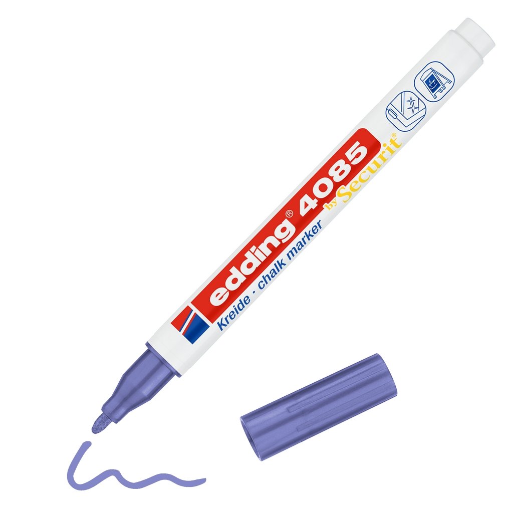 EDDING CHALK MARKER 4085 ΒΙΟΛΕ ΜΕΤΑΛΛΙΚΟ