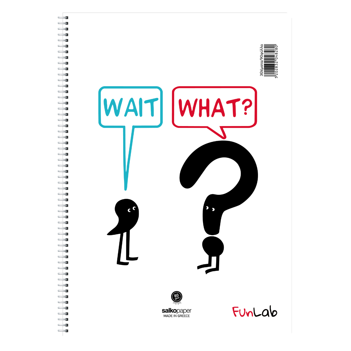 ΣΠΙΡΑΛ "FUNLAB" 21x29/120ΣΕΛ-2 ΘΕΜΑΤΑ
