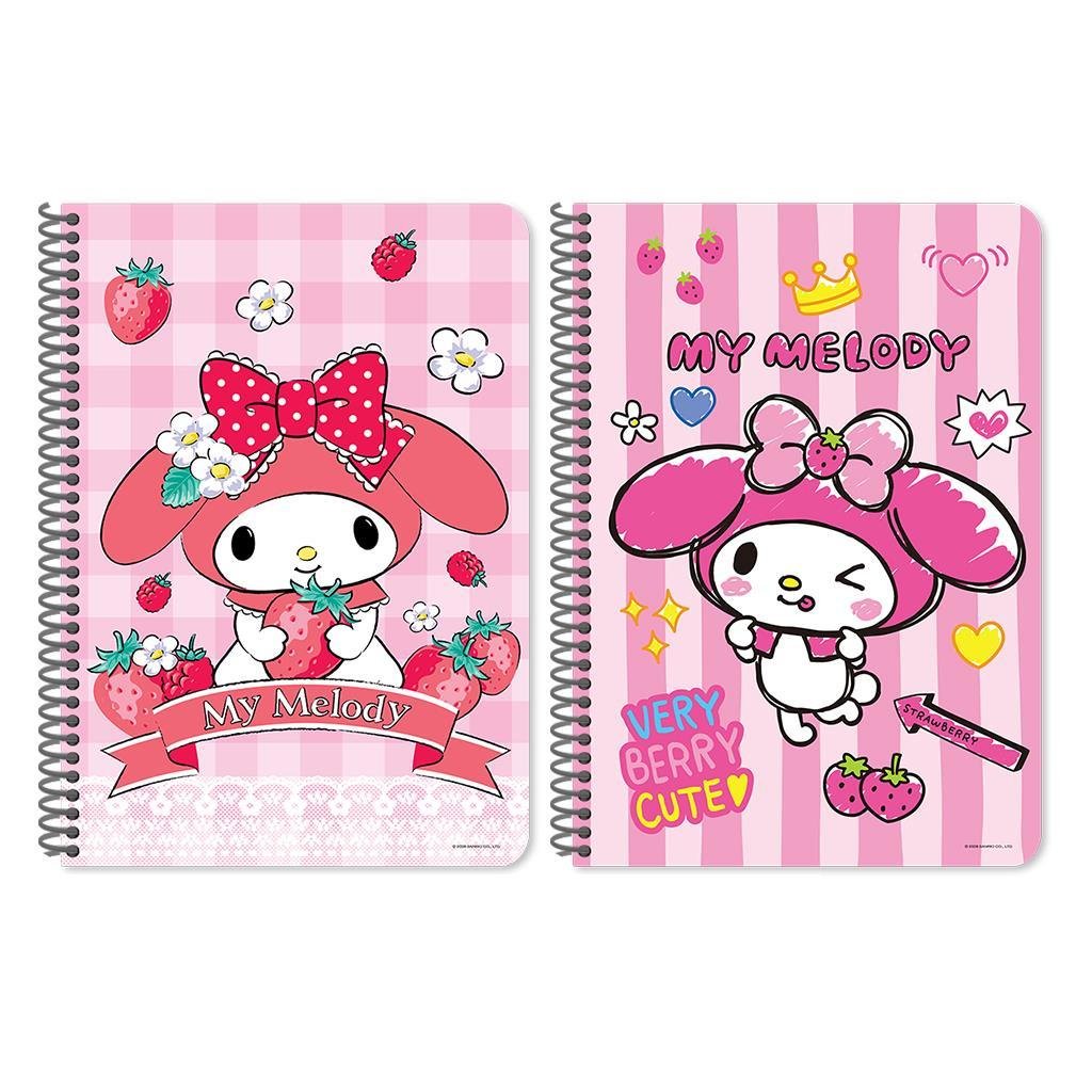ΤΕΤΡΑΔΙO ΣΠΙΡΑΛ 17Χ25ΕΚ 2ΘΕΜ 60Φ MY MELODY