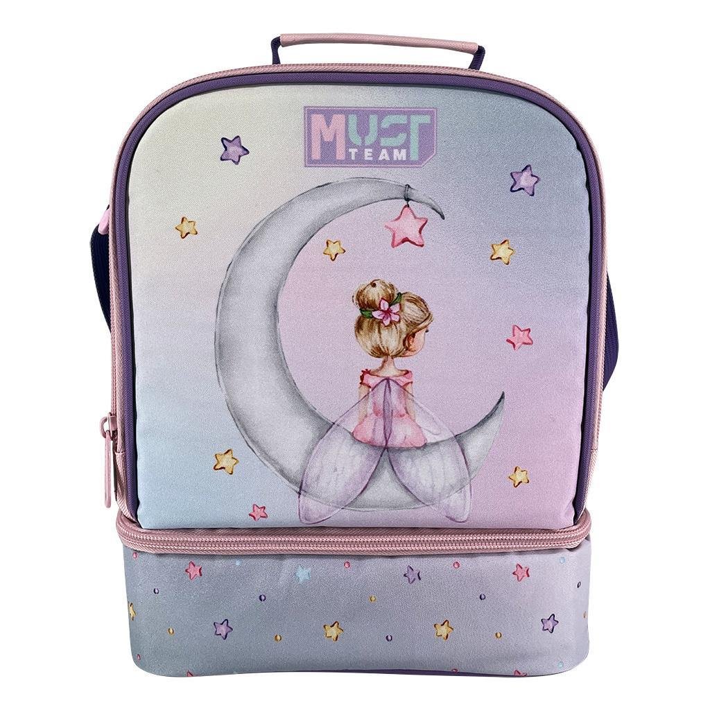 Τσαντάκι Φαγητού Ισοθερμικό Must Team Yummy Little Fairy 2 Θήκες