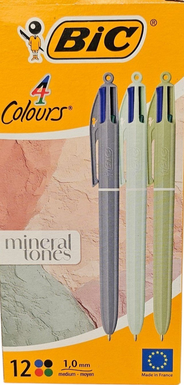 ΣΤΥΛΟ BIC 4 ΧΡΩΜΑΤΩΝ MINERAL TONES 1.0MM