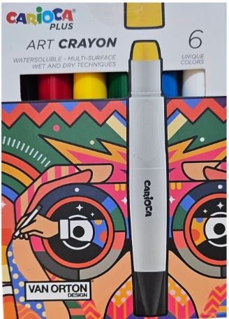 ΤΕΜΠΕΡΑ ΣΕ STICK CARIOCA SOLID ΣΕΤ 6ΧΡΩΜΑΤΩΝ