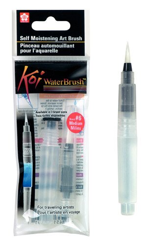 ΜΑΡΚΑΔΟΡΟΣ BLENDER SAKURA KOI COLOUR BRUSH PEN MEDIUM