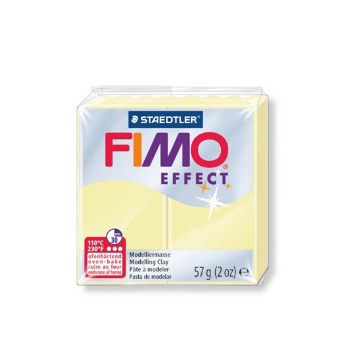 Staedtler Πηλός Fimo Effect Pastel Vanilla 8020-105 57gr