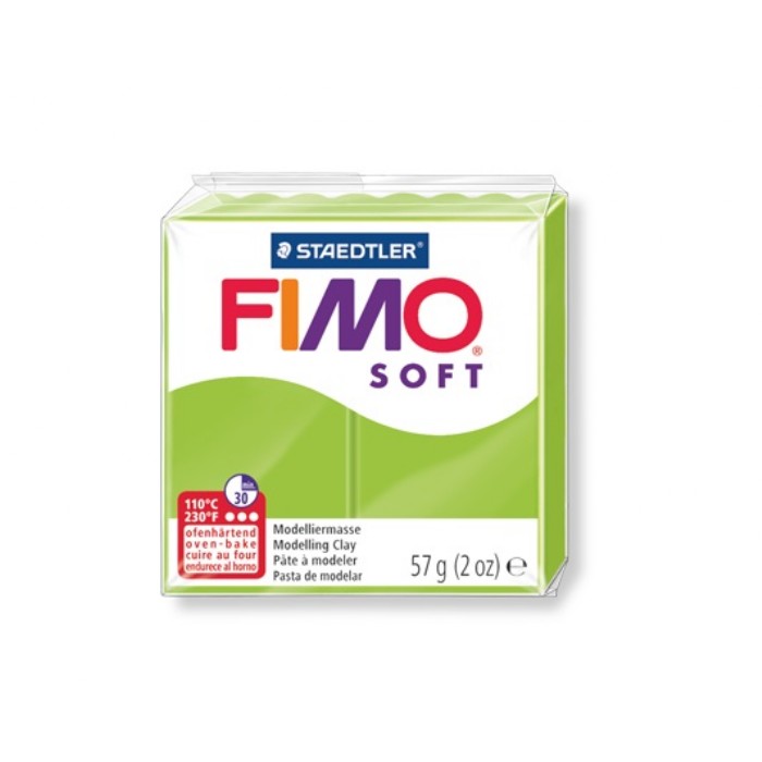 Staedtler Πηλός Fimo Soft Apple Green 8020-50 57gr