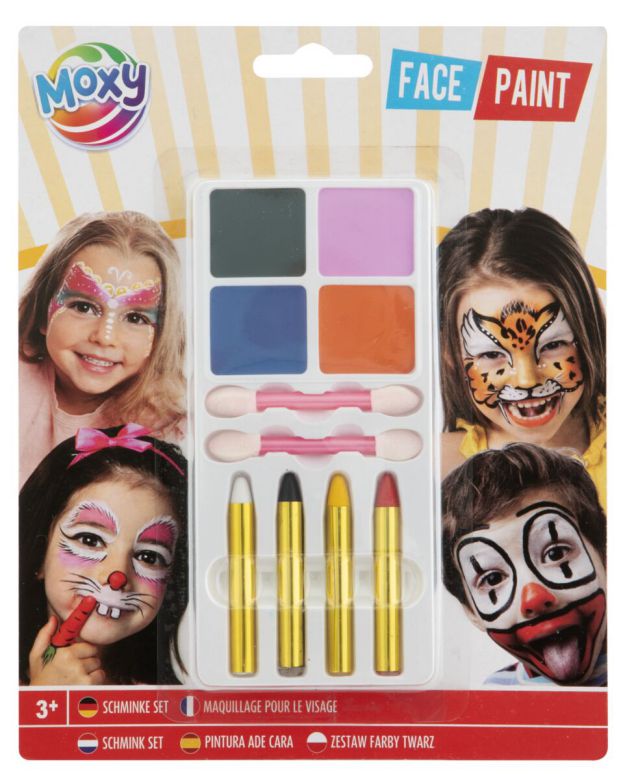 ΣΕΤ ΖΩΓΡΑΦΙΚΗΣ ΠΡΟΣΩΠΟΥ FACE PAINTING ΜΙΚΡΟ