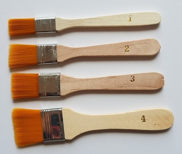 ΠΙΝΕΛΟ ΠΛΑΚΕ ΚΟΝΤΟ ΠΟΡΤΟΚΑΛΙ ΤΡΙΧΑ 1CM ARTEBELLA