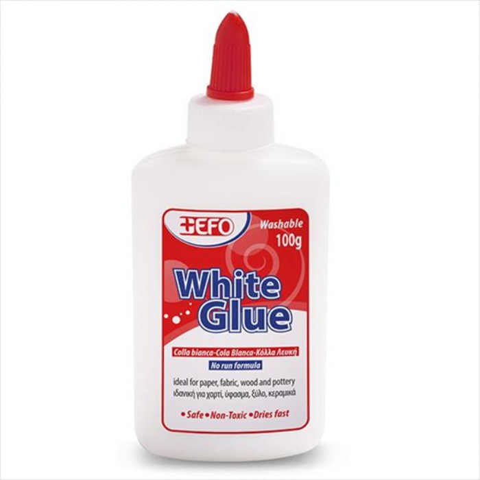 EFO White Glue Κόλλα Χειροτεχνίας Ατλακόλ 100gr