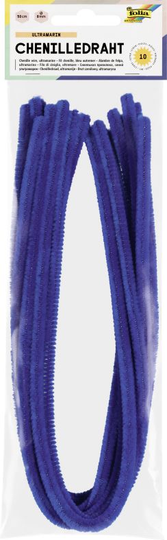 ΣΥΡΜΑ ΠΙΠΑΣ 8ΜΜ-50CM ULTRAMARINE 10ΤΕΜ FOLIA