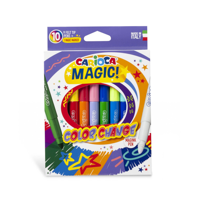 CARIOCA ΜΑΡΚΑΔΟΡΟΙ MAGIC! COLOR CHANGE (10ΧΡ)