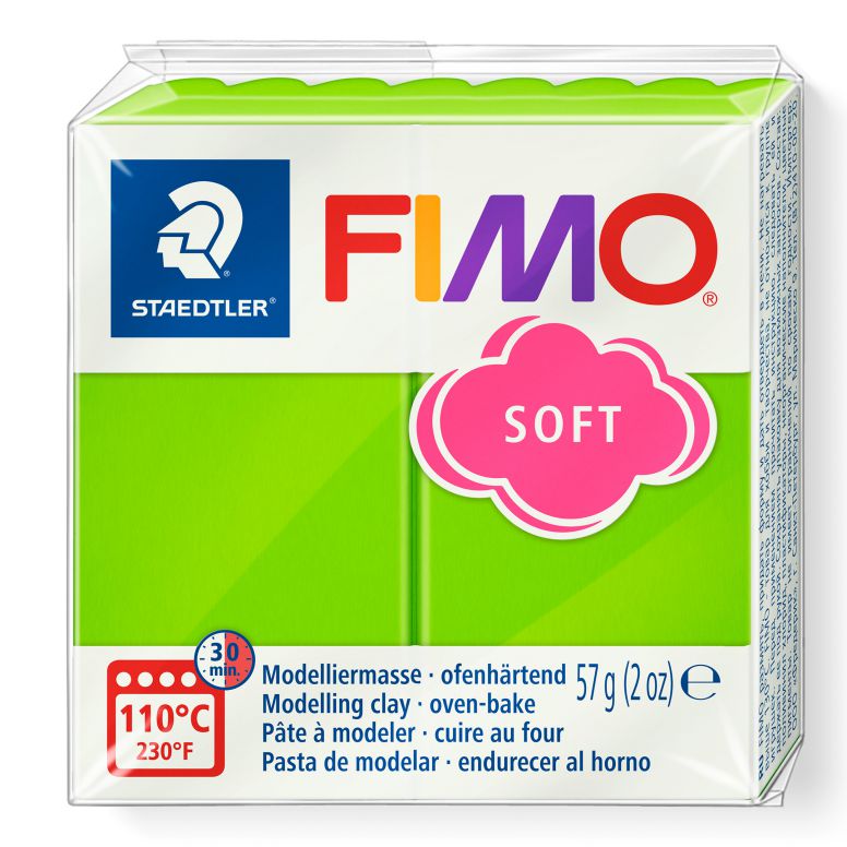 STAEDTLER ΠΗΛΟΣ FIMO 8020-50 SOFT APPLE GREEN 57gr