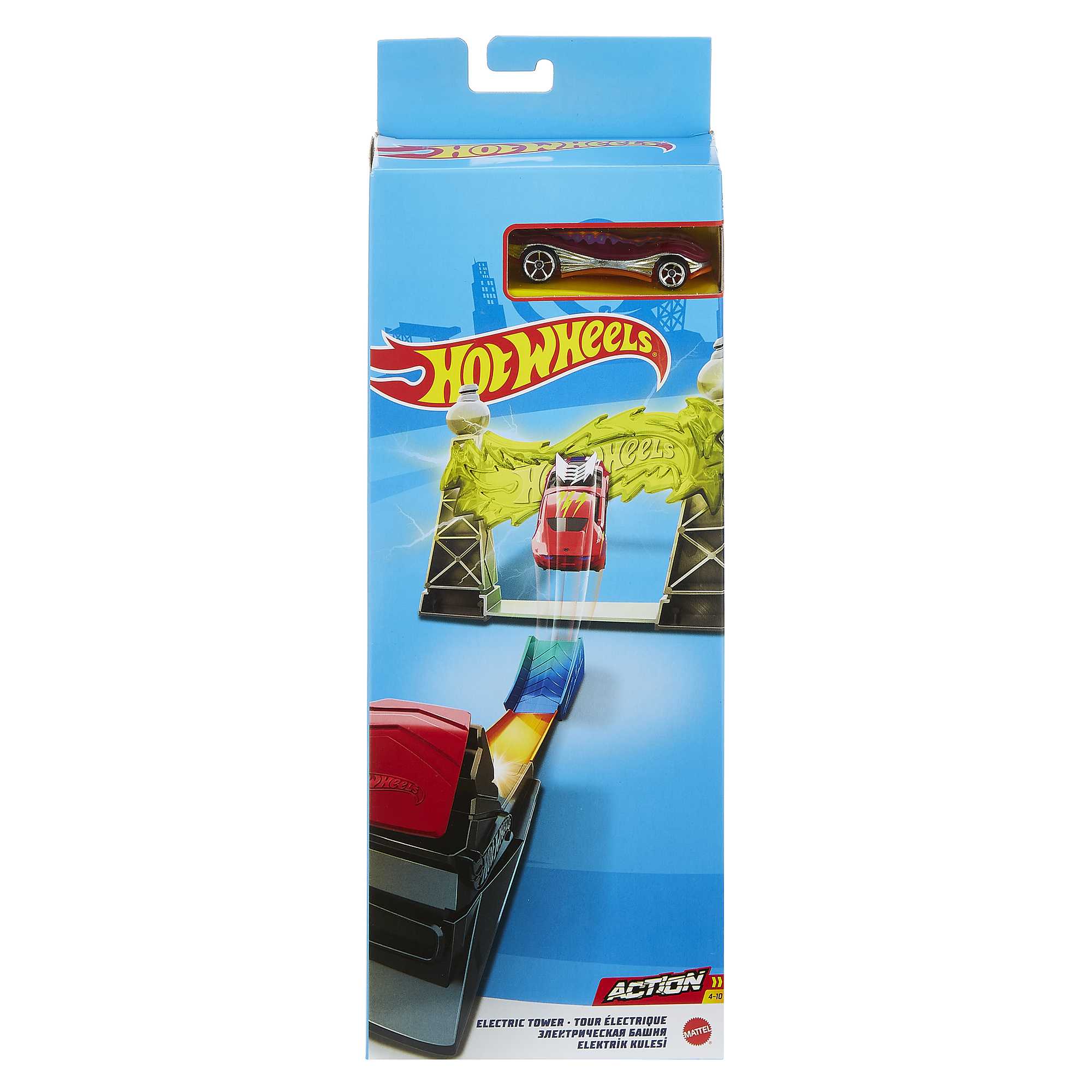 HOT WHEELS - ΚΛΑΣΙΚΕΣ ΠΙΣΤΕΣ ΓΙΑ ΚΟΛΠΑ ELECTRIC TOWER - FWM86