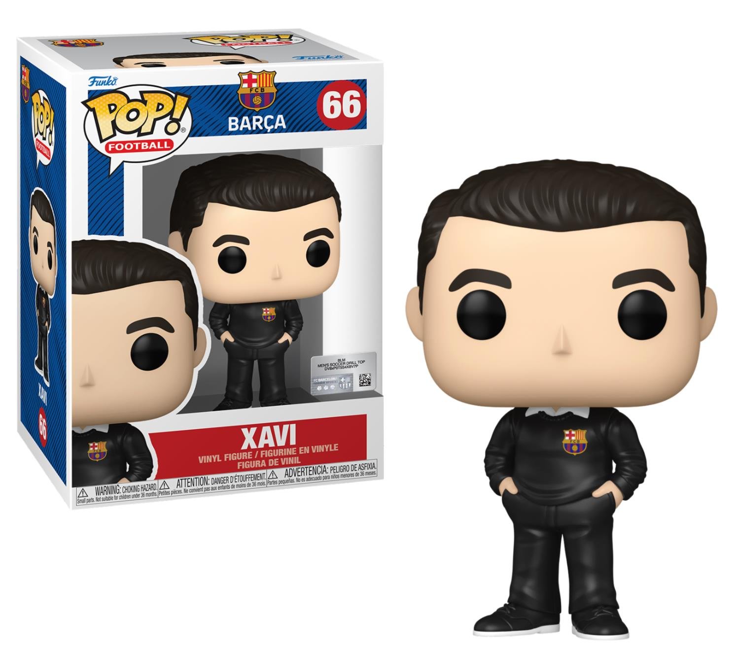 FUNKO POP! FOOTBALL: BARCELONA - XAVI #66 VINYL FIGURE