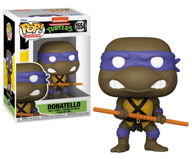FUNKO POP! TELEVISION: TEENAGE MUTANT NINJA TURTLES - DONATELLO # VINYL FIGURE