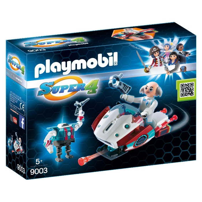 Playmobil 9003 Ο Δόκτωρ Χ Και Το Skyjet Του