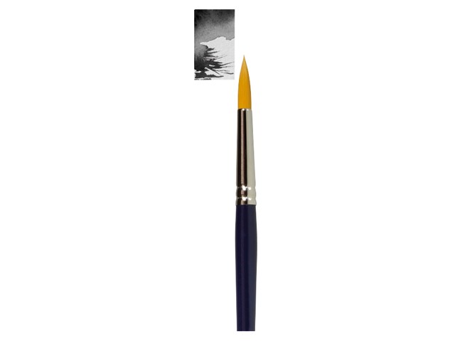 ΠΙΝΕΛΟ VAN GOGH ΝΕΡΟΥ S191 Νο4 ΣΤΡΟΓΓΥΛΟ GOLDEN SYNTHETIC HAIR