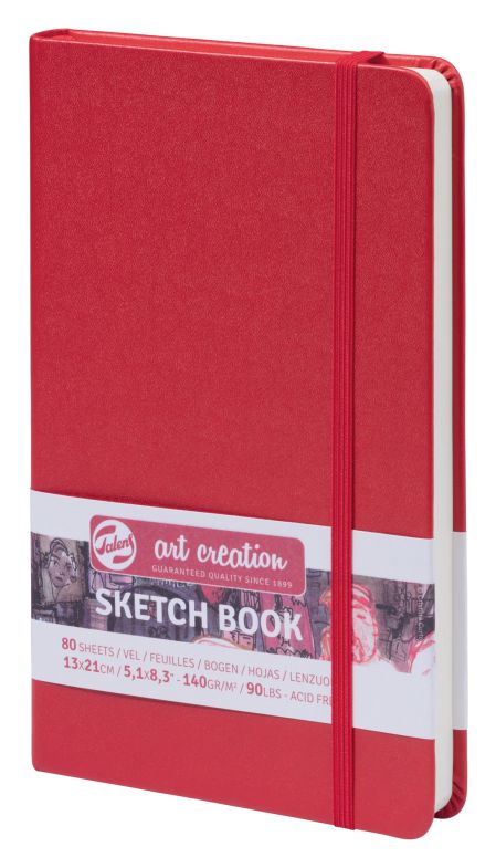 ΜΠΛΟΚ ΣΧΕΔΙΟΥ ΚΟΚΚΙΝΟ 13Χ21 80φ 140gr SKETCH BOOK ART CREATION