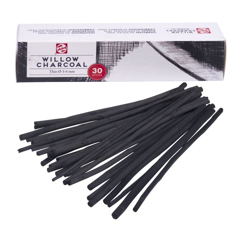 ΚΑΡΒΟΥΝΟ TALENS WILLOW 5-6MM MEDIUM 25 STICKS