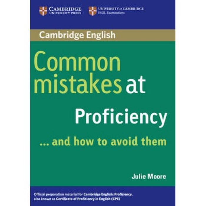 Common Mistakes At Proficiency... And How To Avoid Them 9780521606837