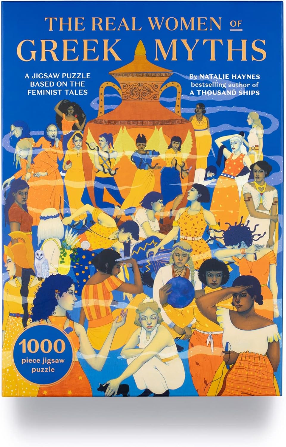 THE REAL WOMEN OF GREEK MYTH JIGSAW : A 1,000 PIECE JIGSAW PUZZLE BASED ON FEMINIST TALES