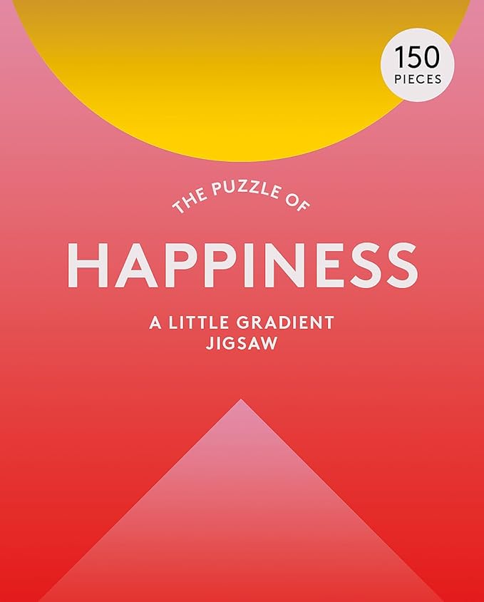 THE PUZZLE OF HAPPINESS: 150 PIECE GRADIENT PUZZLE