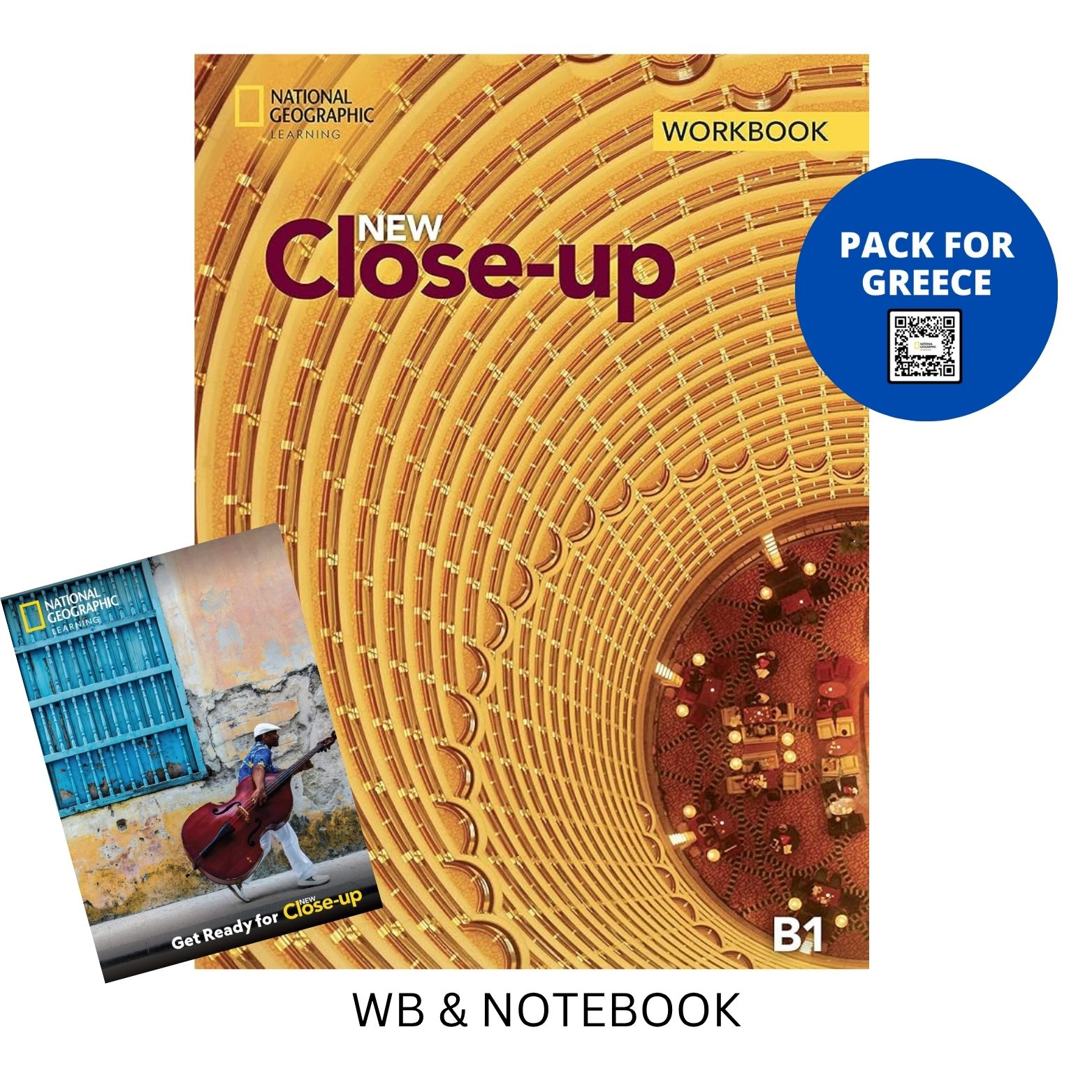 NEW CLOSE-UP B1 WB PACK FOR GREECE (WB & NOTEBOOK)