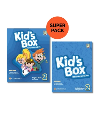 KIDS BOX NEW GENERATION 2 SUPER PACK (SB + WB)