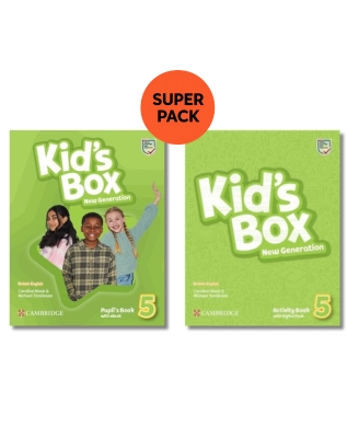 KIDS BOX NEW GENERATION 5 SUPER PACK (SB + WB)