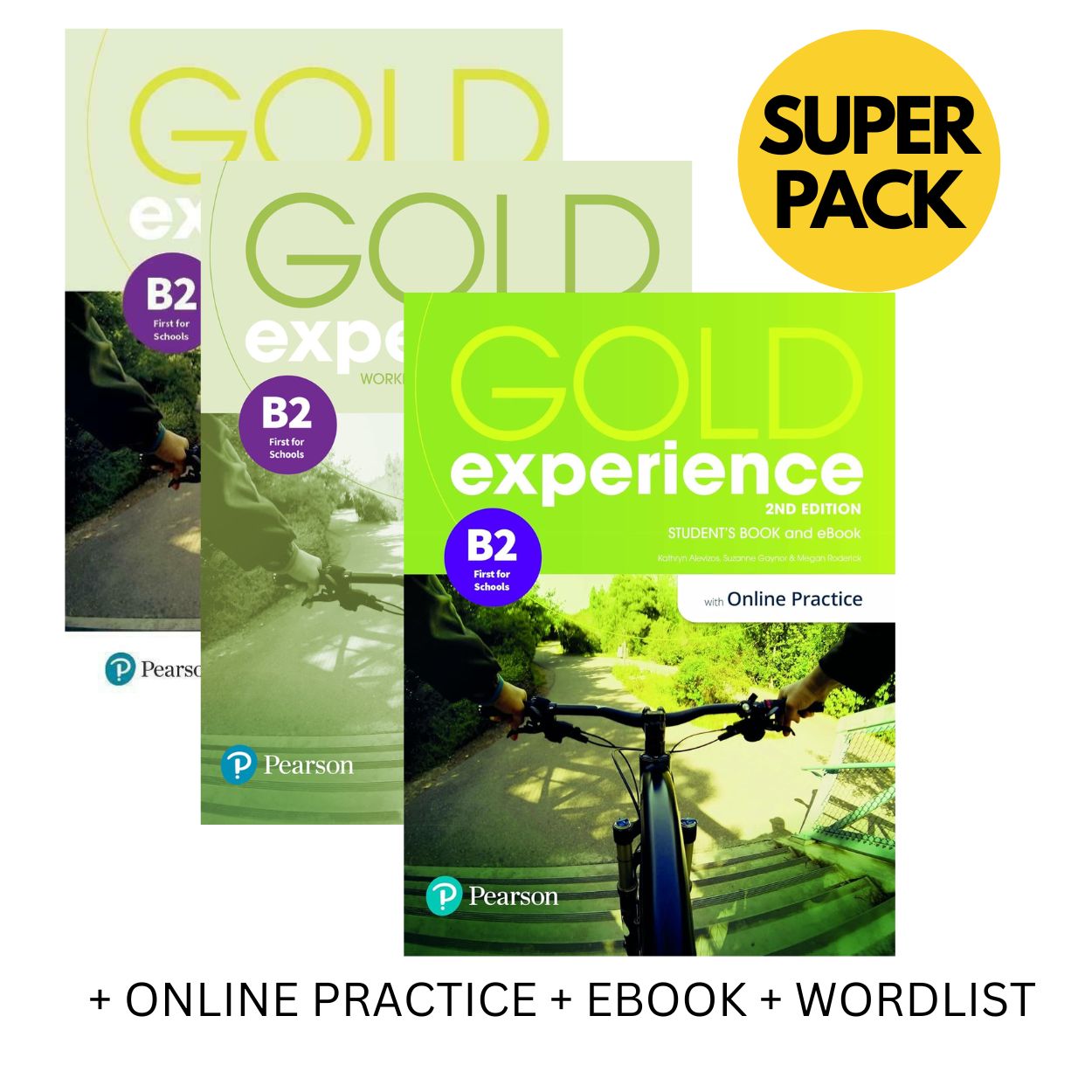GOLD EXPERIENCE B2+ SB PACK (+ ONLINE PRACTICE + EBOOK + WORDLIST) 2ND ED
