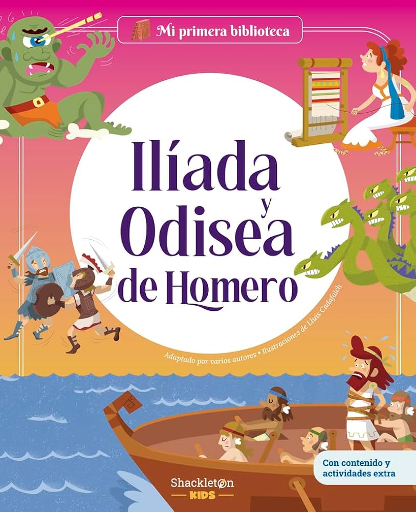 ILIADA Y ODISEA DE HOMERO