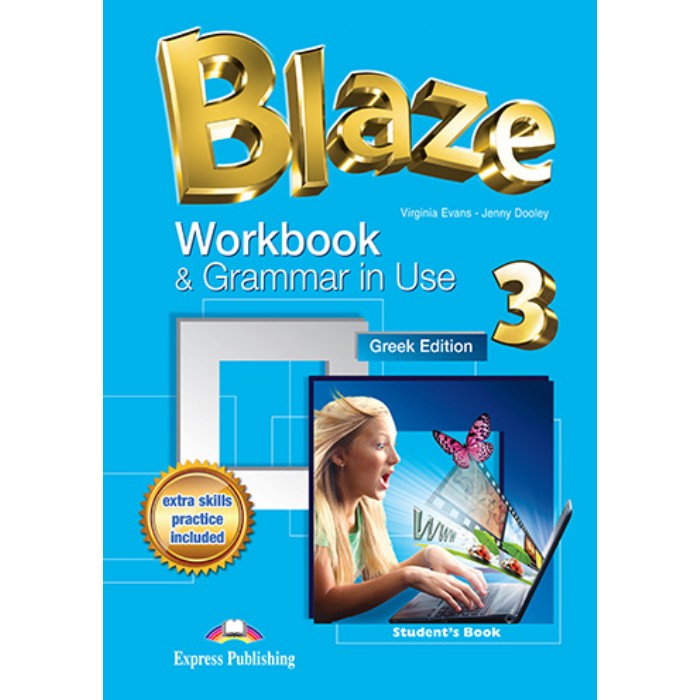 Blaze 3 - Workbook & Grammar In Use (Greek Edition) 9789603619826