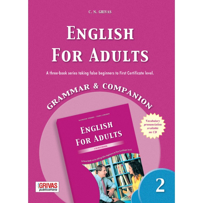 English For Adults 2 Grammar & Companion (Βιβλίο Γραμματικής+Γλωσσάριο) 9789604091379