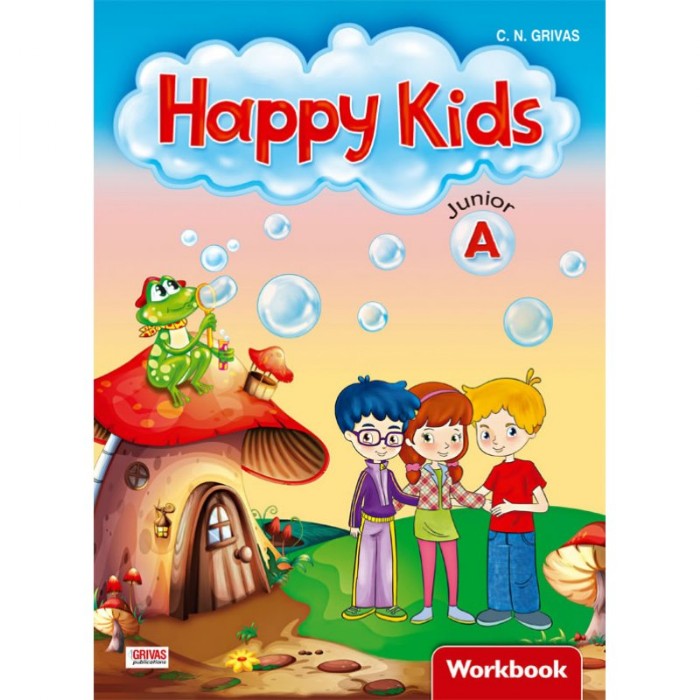 Happy Kids Junior A Workbook (+Grammar) 9789604098927