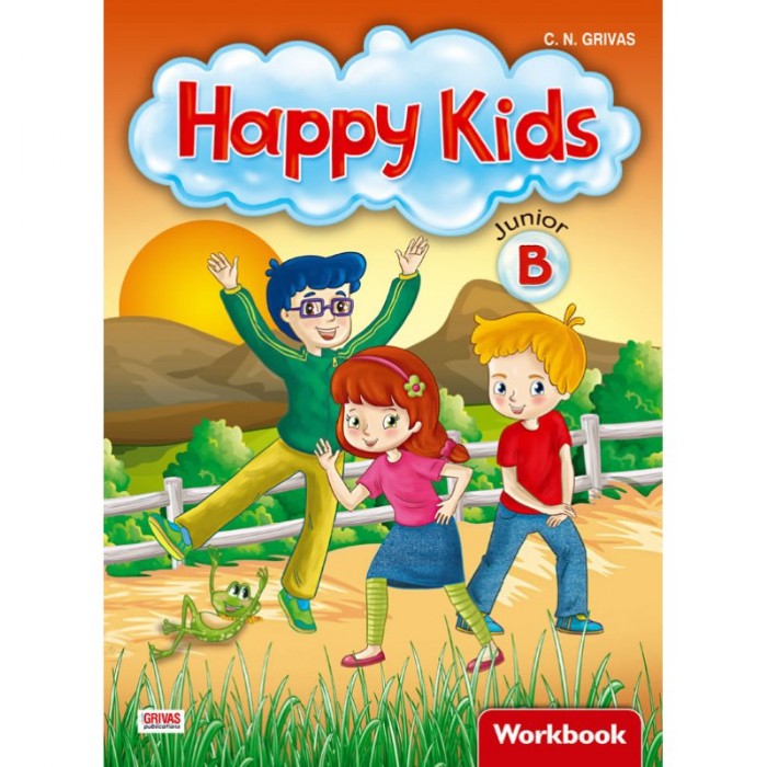 Happy Kids Junior B Workbook (+Grammar) 9789604099085