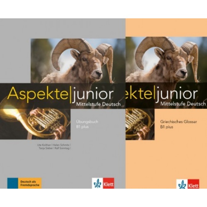 Aspekte Junior B1+ Ubungsbuch & Griechisches Glossar 9789605820312
