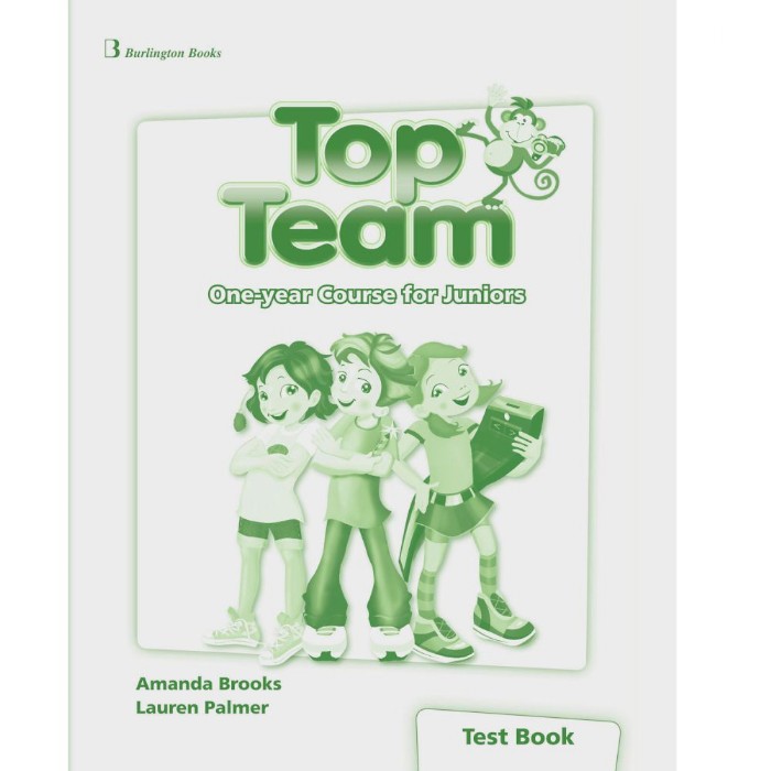 Top Team One Year Course For Juniors - Test Book 9789963511860