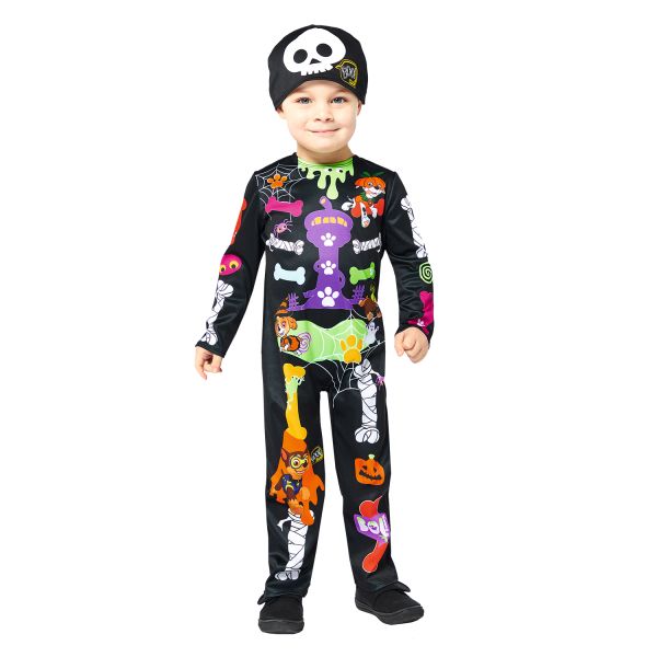 Αποκριάτικη Στολή Paw Patrol Skeleton μεγ.06