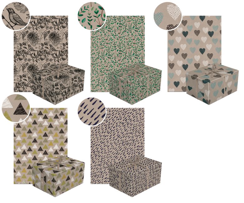 ΧΑΡΤΙ ΠΕΡΙΤΥΛΙΓΜΑΤΟΣ 70X200CM NEUTRAL 3 KRAFT