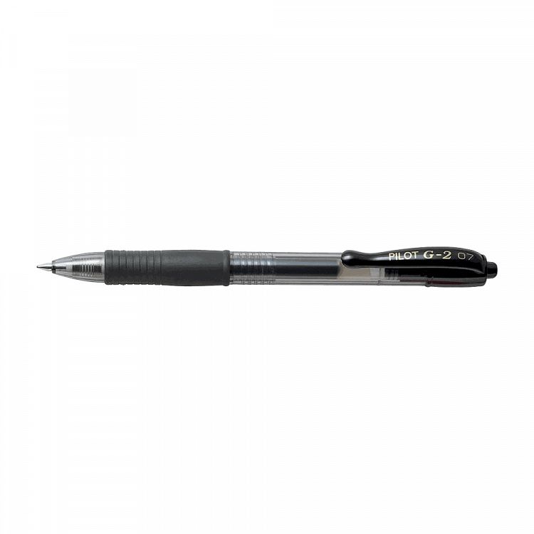 Στυλό Μπίλιας 0.7mm PILOT G-2 Μαύρο, σε Κουτί 12τμχ