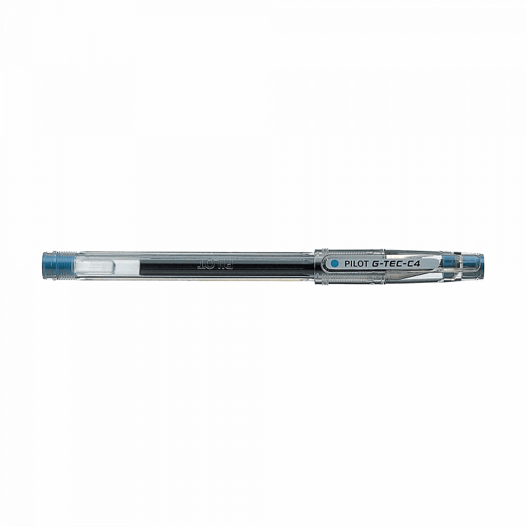 Στυλό Gel 0.4mm PILOT G-TEC-C4 Extra Fine Σιέλ, σε Κουτί 12τμχ