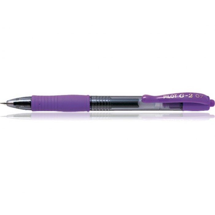 Pilot Στυλό Gel G-2 Μωβ 0,7mm