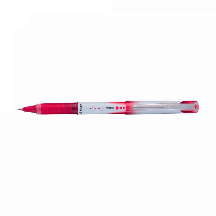 Στυλό Μπίλιας 0.5mm Fine PILOT V-BALL GRIP Κόκκινο, σε Κουτί 12τμχ