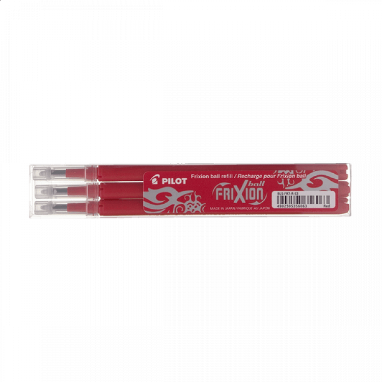 Ανταλλακτικό για Στυλό Μπίλιας 0.7mm Medium PILOT FRIXION Κόκκινο, σε Κουτί 12τμχ