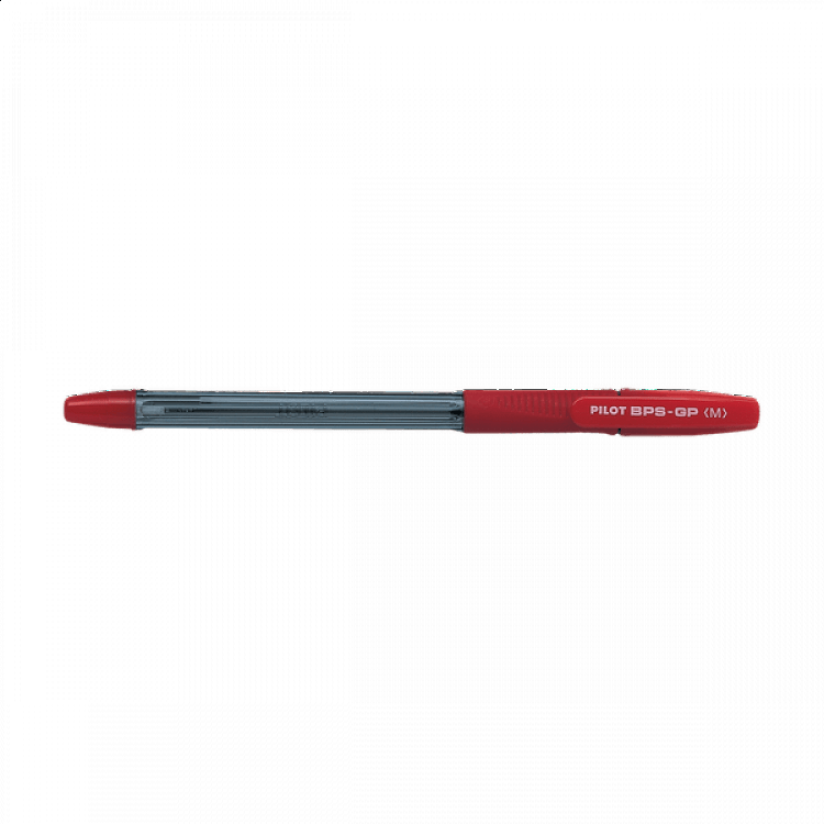 Στυλό Μπίλιας 1.0mm Medium PILOT BPS-GP Κόκκινο, σε Κουτί 12τμχ
