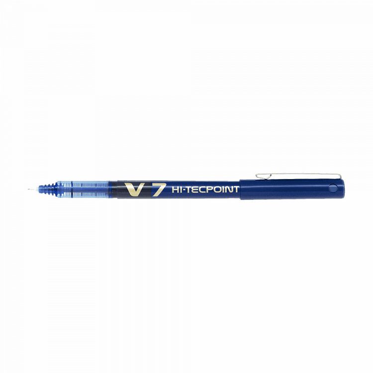 Στυλό Υγρής Μελάνης 0.7mm PILOT V7 HI-TECPOINT Μπλε, σε Κουτί 12τμχ
