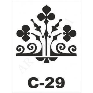 ΣΤΕΝΣΙΛ 15Χ20 C-29 ARTEBELLA