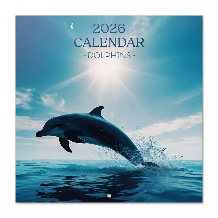 Ημερολόγιο Τοίχου 2026 30X30εκ DOLPHINS