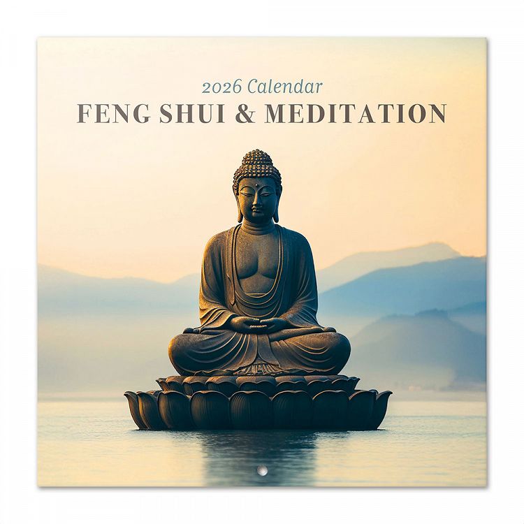 Ημερολόγιο Τοίχου 2026 30X30εκ FENG SHUI & MEDITATION