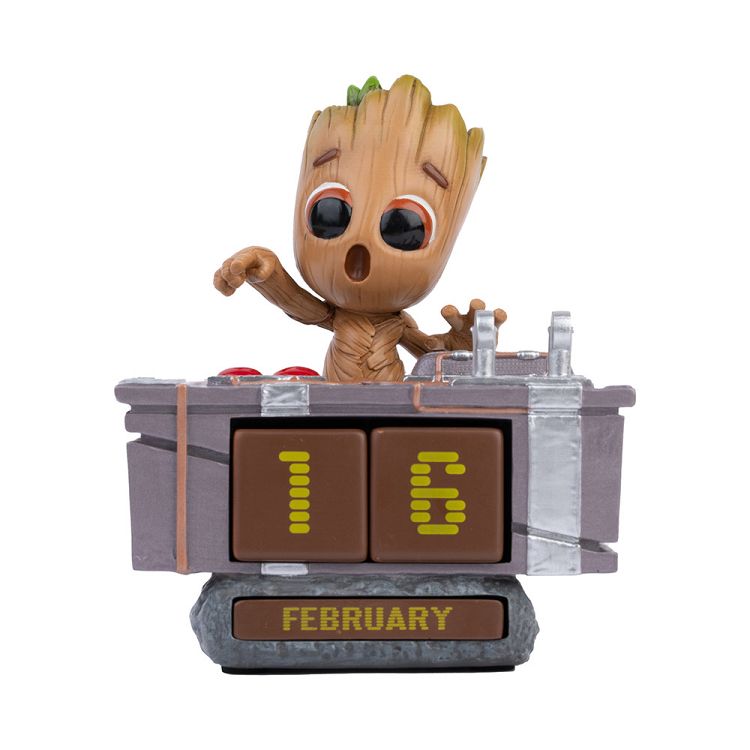 Διαρκές 3D Ημερολόγιο MARVEL Groot Death Button