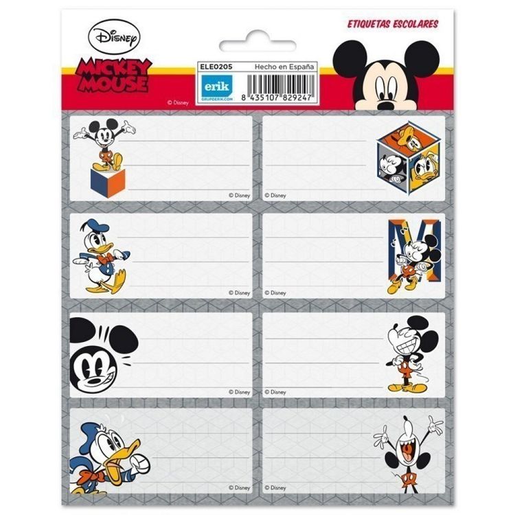 Αυτοκόλλητες Ετικέτες 8x2 DISNEY Classic